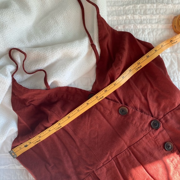 COPY - UO Linen Midi Dress - Picture 5 of 8